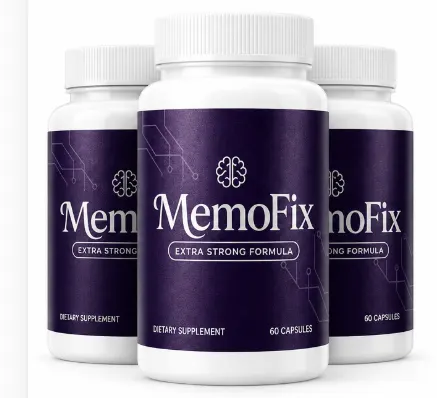 MemoFix Natural Brain Health & Cognitive Support Supplement